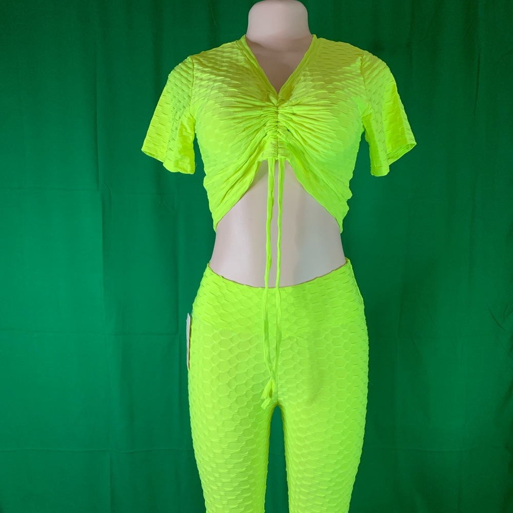 Workout 2 piece tic toc pants